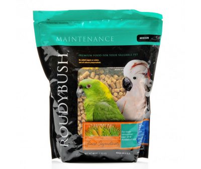 Roudybush Medium Maintenance Pellet - Animal Enrichment Australia